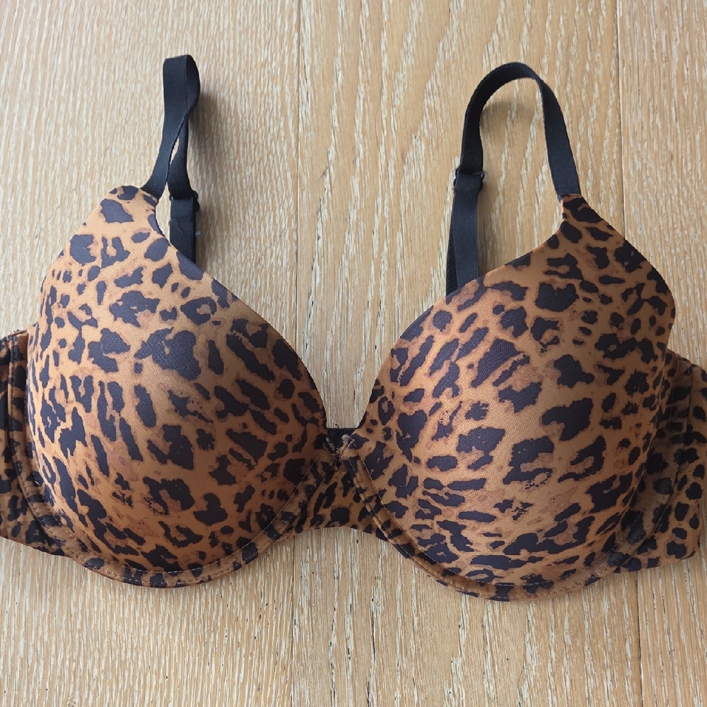 Gilligan & O'Malley Animal Print Bra